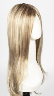12FS12 MALIBU BLONDE | Light Gold Brown, Light Natural Gold Blonde and Pale Natural Gold-Blonde Blend, Shaded with Light Gold Brown