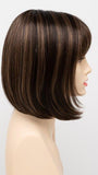 AMARETTO CREAM | Dark Brown roots with overall Medium Brown base with Honey Blonde highlights