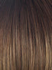 MOCHACCINO-LR | Longer dark root with light brown base and strawberry blonde highlights