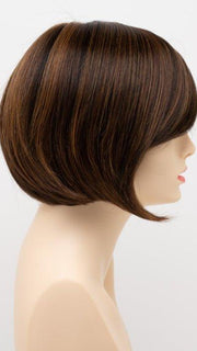 CHOCOLATE CARAMEL | Medium Brown with Soft Red and Blonde highlights