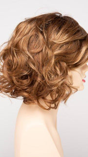 CREAMED COFFEE | Medium Brown roots and base with Cinnamon and Golden Blonde highlights