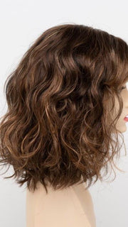 CHOCOLATE CARAMEL | Medium Brown with Soft Red and Blonde highlights