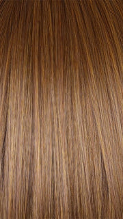 BROWN-TOPAZ | Medium brown and light honey brown are carefully blended to create this warm-toned brunette shade. 