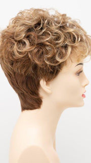 GOLDEN NUTMEG | Medium Brown roots with overall Warm Cinnamon base and Golden Blonde hightlights