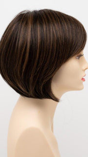 AMARETTO CREAM | Dark Brown roots with overall Medium Brown base with Honey Blonde highlights