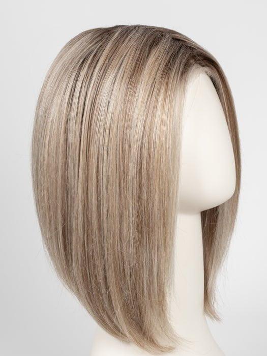 RL19/23SS SHADED BISCUIT | Light Ash Blonde Evenly Blended with Cool Platinum Blonde with Dark Roots