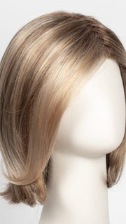 12FS12 MALIBU BLONDE | Light Gold Brown, Light Natural Gold Blonde, and Pale Natural Gold-Blonde Blend, Shaded with Light Gold Brown