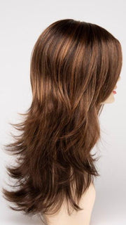 CHOCOLATE CARAMEL | Medium Brown with Soft Red and Blonde highlights