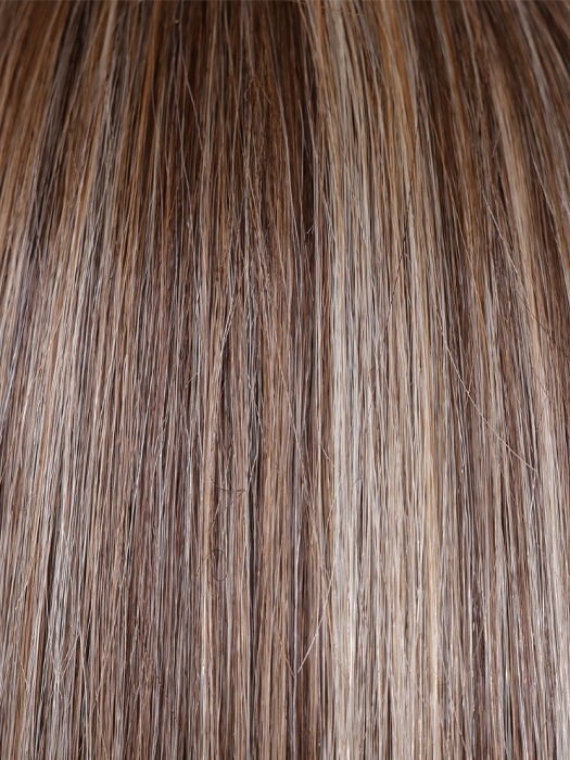 BROWN SUGAR COOKIE R | The roots are a Rich Brown Tone that seamlessly transitions into a Warm