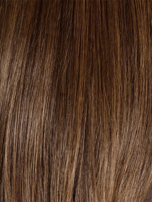 MOCHA MAPLE BROWN |  A mix of Dark Brown, Medium Brown, Light Auburn, Medium Strawberry