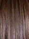 PEANUT BUTTER CHOCOLATE R | Velvety Chocolate Brown Roots that seamlessly transition into Warm, Golden Peanut Butter Tones, creating a luscious, sunlit effect with hints of Caramel and Honey hues woven throughout