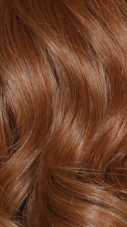PUMPKIN PIE SPICE | A combination of Strawberry, Medium and Light Copper Red, Highlighted with Light Blond and Rooted with Medium Brown