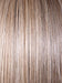 SPARKLING CHAMPAGNE R | Medium Ash Brown roots transition into Shimmering Champagne Blonde characterized by Pale Golden Hues with subtle Ivory and Platinum undertones reminiscent of a sparkling glass of bubbly