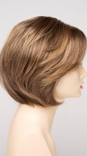TOASTED SESAME | Medium Brown roots with overall Warm Cinnamon base and Golden Blonde highlights