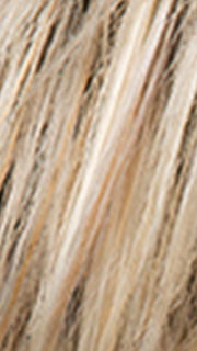 CHAMPAGNE ROOTED | Light Beige Blonde,  Medium Honey Blonde, and Platinum Blonde Blend with Dark Roots