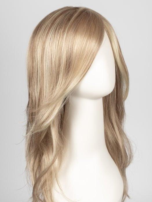 The Sheer Indulgence lace front monofilament part allows for off-the-face styling, and parting options.