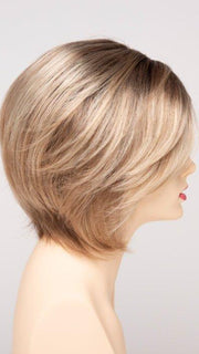 SPARKLING CHAMPAGNE | Medium Brown roots with overall Strawberry Blonde base and soft Golden Blonde highlights
