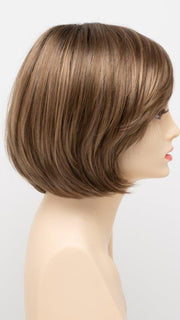 TOASTED SESAME | Medium Brown roots with overall Warm Cinnamon base and Golden Blonde hightlights