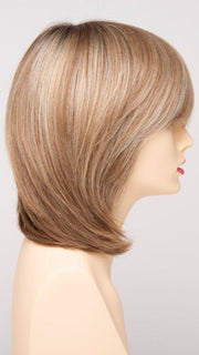 SPARKLING CHAMPAGNE | Medium Brown roots with overall Strawberry Blonde base and soft Golden Blonde highlights