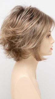 SPARKLING CHAMPAGNE | Medium Brown roots with overall Strawberry Blonde base and soft Golden Blonde highlights