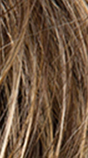 BERNSTEIN ROOTED | Light Brown Base with Subtle Light Honey Blonde and Light Butterscotch Blonde Highlights and Dark Roots