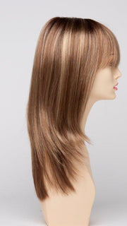 GOLDEN NUTMEG | Medium Brown roots with overall Warm Cinnamon base and Golden Blonde hightlights
