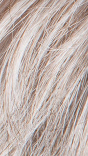 SNOW MIX | Pure Silver White with 10% Medium Brown & Silver White with 5% Light Brown Blend