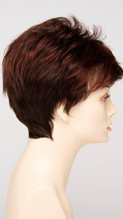 CHOCOLATE CHERRY | Dark Brown roots with overall Medium Brown base with Deep Red highlights