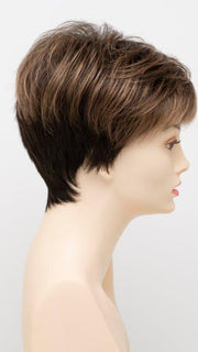 AMARETTO CREAM | Dark Brown roots with overall Medium Brown base with Honey Blonde highlights