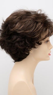 AMARETTO CREAM | Dark Brown roots with overall Medium Brown base with Honey Blonde highlights