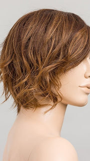 CHOCOLATE ROOTED | Medium Warm Brown with Dark Auburn and Dark Strawberry Blonde Blend with Shaded Roots
