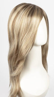 12FS8 SHADED PRALINE | Light Gold Brown, Light Natural Gold Blonde, and Pale Natural Gold-Blonde Blend, Shaded with Medium Brown
