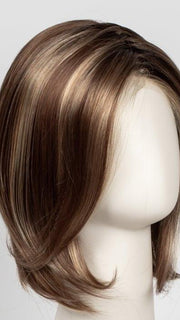 FS26/31S6 SALTED CARAMEL | Medium Natural Red Brown with Red Gold Blonde Bold Highlights, Shaded with Brown