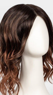 S4-28/32RO SUNRISE | Cascading Ombre Shade | Dark Roots Melt Naturally and blend into Radiant, Fiery Red Ends