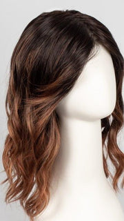 S4-28/32RO SUNRISE | Cascading Ombre Shade | Dark Roots Melt Naturally and blend into Radiant, Riery Red Ends