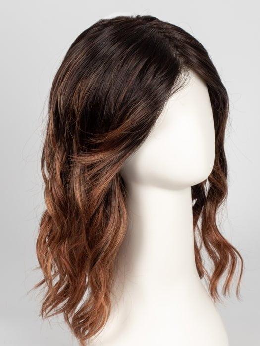 S4-28/32RO SUNRISE | Cascading Ombre Shade | Dark Roots Melt Naturally and blend into Radiant, Riery Red Ends