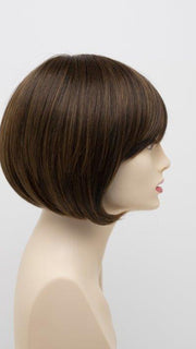 CHOCOLATE CARAMEL | Medium Brown with Soft Red and Blonde highlights