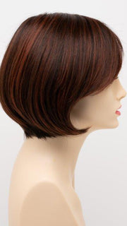 CHOCOLATE CHERRY | Dark Brown roots with overall Medium Brown base with Deep Red highlights