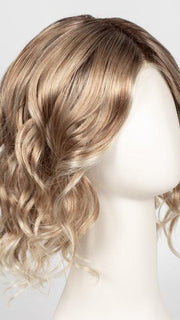 27T613S8  | Medium Natural Red-Gold Blonde and Pale Natural Gold Blonde Blend and Tipped, Shaded with Medium Brown