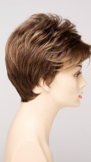 TOASTED SESAME | Medium Brown roots with overall Warm Cinnamon base and Golden Blonde hightlights