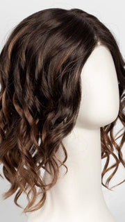 S6-30A27RO AUTUMN | Cascading Ombre Shade | Rich Chestnut Brown Roots fade and brighten into a Coppery and Crisp Auburn Hue