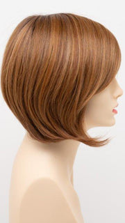 CREAMED COFFEE | Medium Brown roots and base with Cinnamon and Golden Blonde highlights