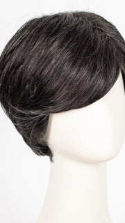 1B/60 PEPPERCORN | Soft Black blended with Pure White Grey Peppered Throughout