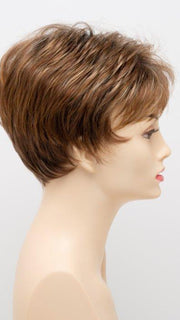CREAMED COFFEE | Medium Brown roots and base with Cinnamon and Golden Blonde highlights