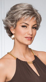 Resolve by Gabor in G48+ SUGARED PECAN | Light brown with 80% grey highlights