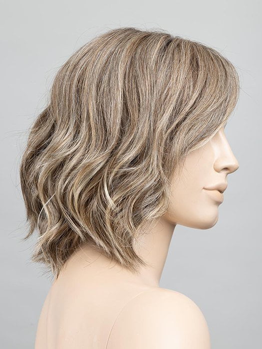 DARK SAND ROOTED | Light Brown base with Lightest Ash Brown and Medium Honey Blonde blend and Dark Roots
