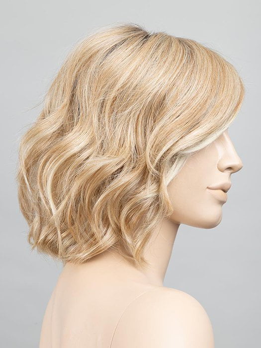 SAHARA BEIGE ROOTED | Light Golden Blonde and Lightest Golden Blonde with Light Honey Blonde Blend and Shaded Roots