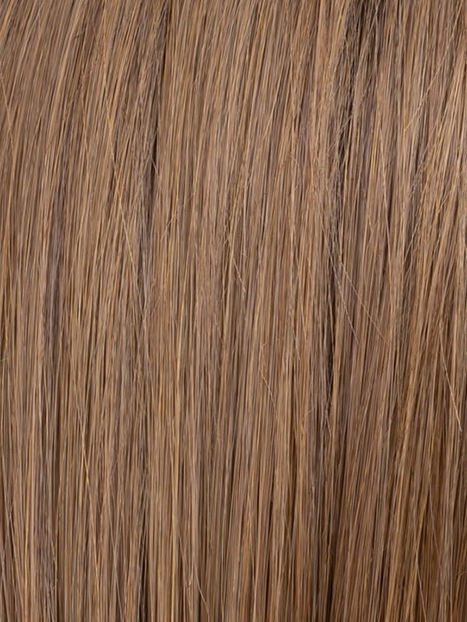 ALMOND-BROWN-ROOTED | Medium Brown, Light Auburn and Medium Warm Brown Blend with Shaded Roots