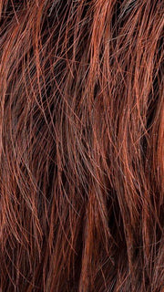 AUBURN ROOTED 133.132.4 | Red Violet, Granat Red and Darkest Brown Blend with Shaded Roots