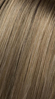 Champagne-Rooted | Light Beige Blonde, Medium Honey Blonde, and Platinum Blonde blend with Dark Roots
